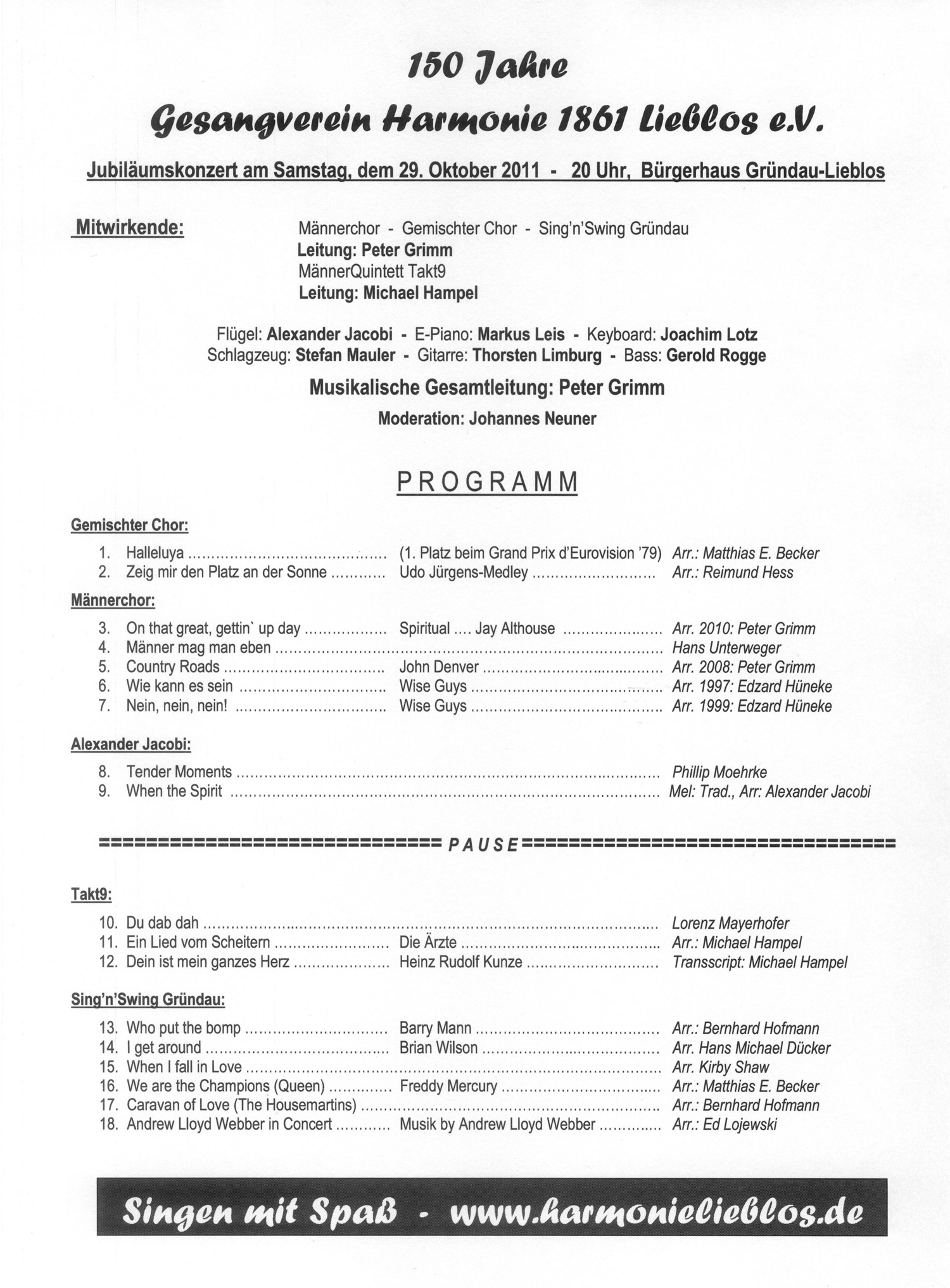 konzertprogramm